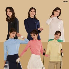 [쇼핑엔티] 르까프 24SS 최신상! 드라이 에어텐션 티셔츠 6종 세트 여성