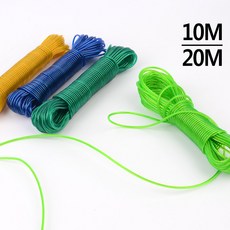 빨래줄 10M 20M 코팅 와이어 빨래줄 빨래건조대줄, 1개