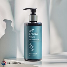 [ISO인증제약회사] 진생화 식약처인증 탈모완화 샴푸300ml, 300ml, 1개