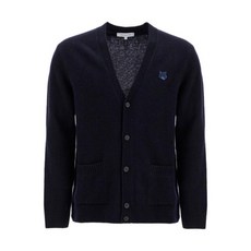 [메종키츠네] 24FW 가디건 NM00506KT1006 P480 Navy