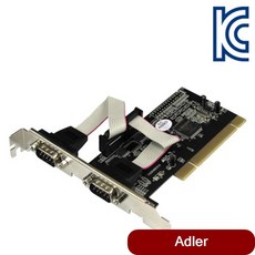 패러럴 I 390 2포트 PCI 시리얼카드 MOS 슬림겸용 확장 랜 랜케이블