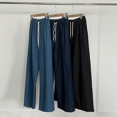 던스 슬림하고 길어보이는 와이드 생지 데님팬츠
