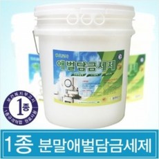 기타 크로바 1종 애벌담금세제 분말형 18kg 업소용 대용량 말통