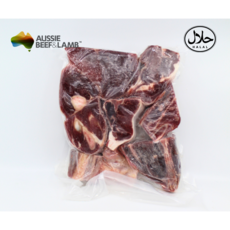 Halal Australian Goat Meat Medium-cut Less-Fat Frozen 할랄 호주산 염소 고기 중간 컷 냉동, 1개, 1kg