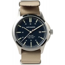 (빔스) BEAMS / 시계 JACK MASON FIELD Urban Outdoor Collection JM-F101-301 3 바늘 시계 남성 NAVY -