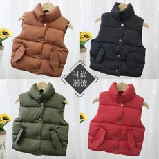 키즈노스페이스패딩조끼