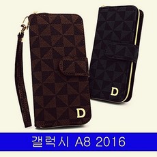 아시아 다이어리 D엔틱 월렛 A810 케이스 A8 갤럭시 2016 UW15E8EF