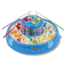 Pororo釣魚盤玩具組, 混色, 1組