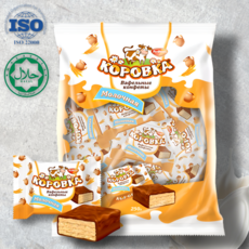 Korovka вафли со вкусом молока 250 г, 1 шт.