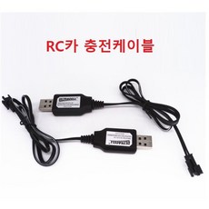 RC카 충전케이블 4.8V 6V 7.2V 배터리 충전기, DC 6V