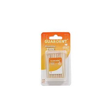 Guardent Dental Woodsticks anf 플라크 리무버 얇은 민트 / 플루오르 맛-10, 상세내용참조