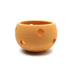 HY 황토빛 타공 난 재배용 토분 화분 12x9cm