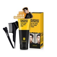 다슈 포 맨 울트라 본드 젤 다운펌 100ml + 브러쉬콤브 + 집게 + 장갑 + 펌지, 150ml, 9개
