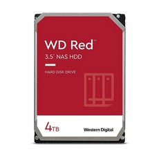 Western Digital WD 레드 NAS 내장 하드드라이브 4TB WD40EFAX 119890 - wdred4tb