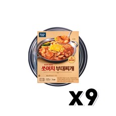 심플리쿡 쏘머치부대찌개 즉석간편조리 245g x 9개, 단품