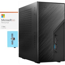 ASRock X300W 게이밍 미니 데스크톱 AMD Ryzen 5 5600G 6코어 16GB RAM 2TB PCIe SSD HDD2.5 Radeon HDMI USB 3.2 디스, Win11Pro, 32GB RAM|2TB SSD+2TB HDD - 5600g