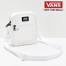 [해외미국정품] Vans Street Ready Clear Checkered Shoulder Bag 반스 스트릿 레디 클리어 체커 숄더 남녀공용 크로스백