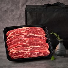  블랙앵거스 LA갈비 2kg 선물세트, 1개 