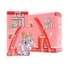 톰과제리 스틱 젤리 딸기 60g 1타 10개입, 1개 - 제리스타일스