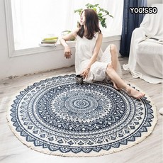 대형원형카페트