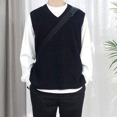 남자옆트임니트조끼