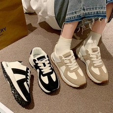 ANYOU 여성 키높이 스니커즈 통기메쉬 워킹화 발편한 컴포트 캐주얼화 경량 런닝화