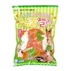 햄스터 토끼 기니피그 젤리 영양간식, 3개, 320g