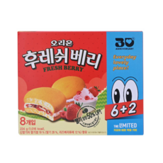 오리온 딸기 후레쉬베리, 224g, 2개