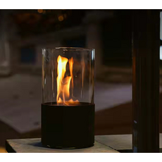 화로 가정용 난로 유리 알콜 에탄올 실내용 램프, 1개