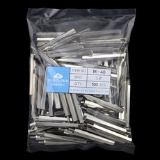 M-40mm 3파이 볼트형 신주 기판지지대 100개 PCB서포트, 수량