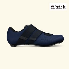피직 클릿슈즈 템포 R5 파워스트랩 로드 자전거 사이클 클릿신발, 네이비/블랙, 290
