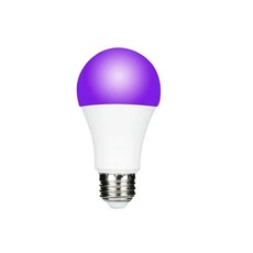 파티 바 집용 UV 보라색 전구 LED 바이올렛 앰비언트 조명 형광 분위기 장식 E27 9W, 1개