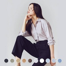 지오다노릴렉스드포플린셔츠