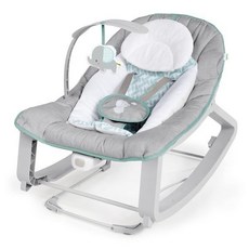 Ingenuity Keep Cozy 3-in-1 Grow with Me Vibrating Baby Bouncer 시트 & 유아용 로커 진동 & - 토이 바 0-30개월 최대