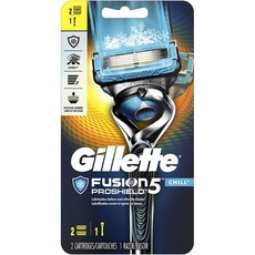 GilletteFusion5남자 면도기 핸들&amp;블레이드 2개 수리(포장 변경 가능)