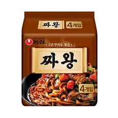 농심 짜왕 134g 4개입, 1팩