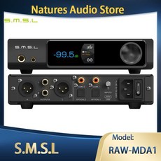 SMSL RAW-MDA1 데스크탑 디코더 듀얼 ES9039Q2M USB DAC 4.4mm 밸런스드 헤드폰 앰프 PRE-AMP IEM AMP - 4.4dac