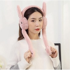 겨울토끼털귀마개