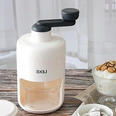 간단사용 위생적인 스텐칼날 수동빙수기 제빙컵 전용제빙컵 피크닉 캠핑, 1개