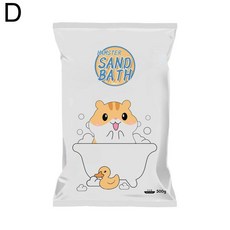 방지 골든 완전 애완 친칠라 모래 물튀김 동물 분리형 욕실 작은 욕조 투명 햄스터, Bath sand 500g