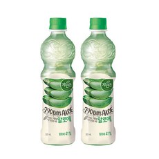 웅진 자연은 알로에, 6개, 500ml