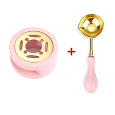 1/2PCS 레트로 왁스 인감 세트 래커 스토브 나무 손잡이 스푼 용광로 히터 비드 스틱 냄비, 한개옵션1, 01 Pink
