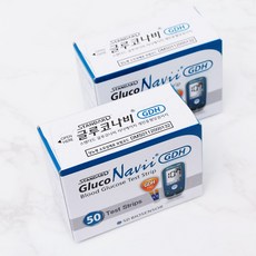 SD 글루코나비 NFC 혈당시험지 2box(100매) 혈당스트립, 1개, 100개