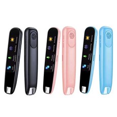 전자사전펜 번역기 펜 지원 113 언어 독서 펜 난독증 스캐닝 전자 사전 여행 번역이 필수, 1) black