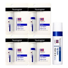 뉴트로지나 데일리 립밤 4g X 5개