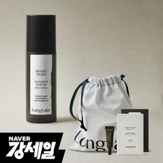 롱테이크 샌달우드 헤어오일 50ml+기프트, 01 샌달우드+트리트먼트 100ml, 1개, 50ml - 롱테이크샌달우드