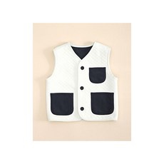 패션스타트 패턴인 P1458 Vest 아동 조끼 베스트 옷 패턴 도안 옷본 아동복 - 조끼도안