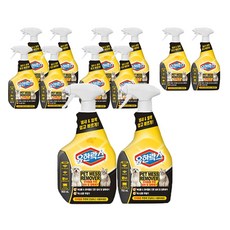 유한락스 펫 메스 리무버 탈취제 900ml + 750ml, 6세트