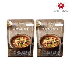 [피코크] 우리집 차돌된장찌개 500g x 2팩, 2개