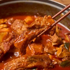 대구 앞산큰골집 등갈비찜 캠핑음식 밀키트, 1.4kg, 1개